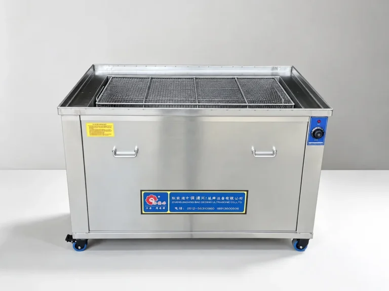 single tank ultrasonic cleaning machine